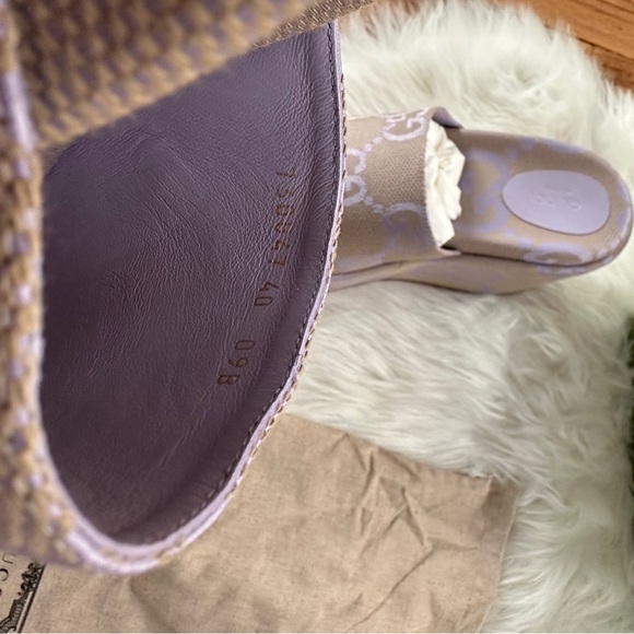 Gucci GG Platform Wedges - Picture 3 of 6